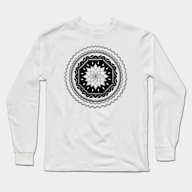 Circular Long Sleeve T-Shirt by Akman